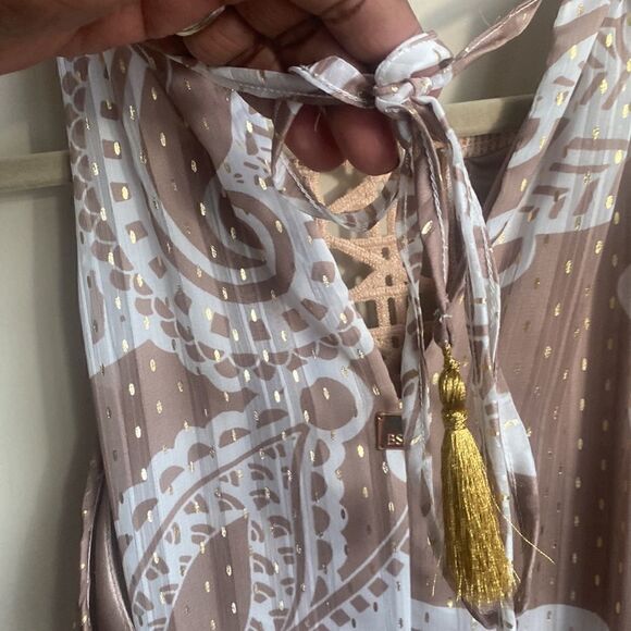 BSB Collection Tiered Maxi Dress 44=8-10 - Picture 7 of 10